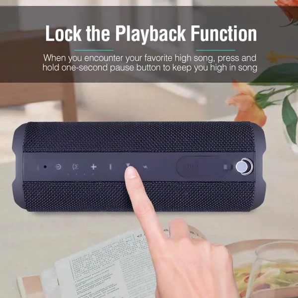 Newest Super Bass Desktop Ipx5 Sports Handsfree Portable Waterproof Outdoor Mini True Wireless Speaker photo-2