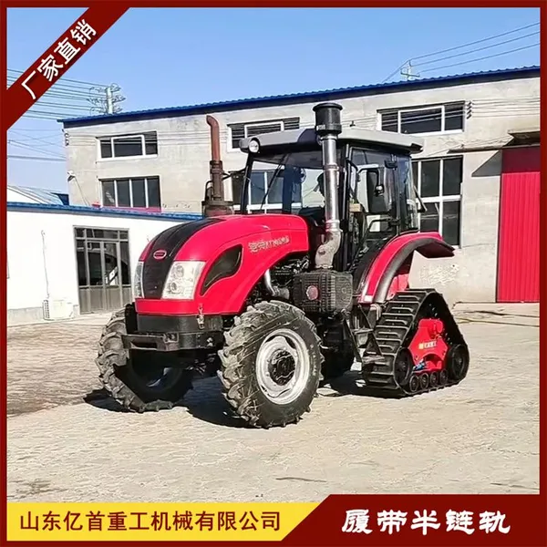 Retrofitting Triangular Track Chassis for Agricultural Tractors, Stable and Reliable in Muddy Terrain photo-2