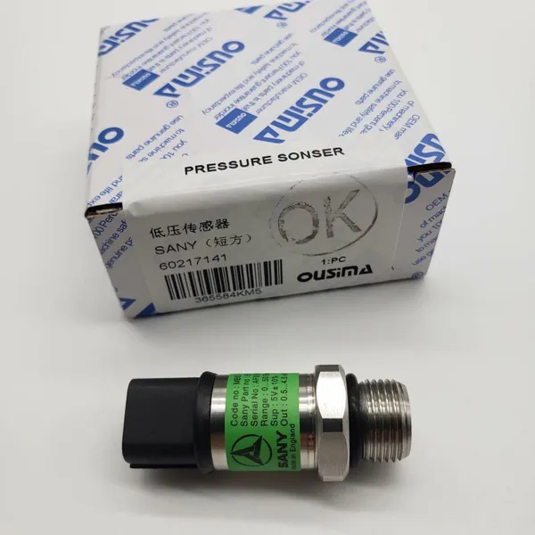 60114798 60217141 Excavator Low Pressure Sensor for SANY Series Sany Excavator Oil Pressure Sensor photo-3