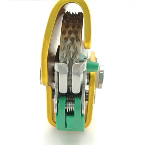 EN 353-2 Certified Fall Arrestor Two-Way Automatic Rope Grab Aluminum Alloy 15kN Climbing Rope Access Rappelling Fall Protection photo-2