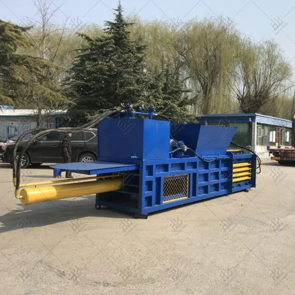 Horizontal Hydraulic Waste Cardboard Pet Press Baler photo-4