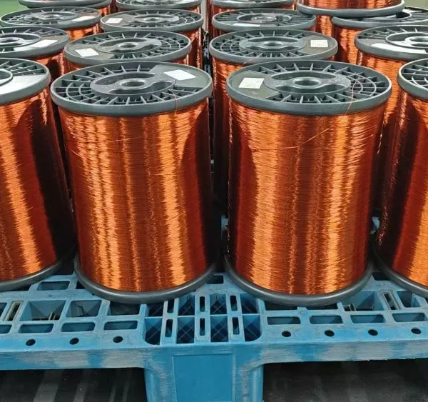 Diameter 0.12mm 3.00mm Magnet Enameled Copper Clad Aluminum CCA Wire for Welding Motor photo-4