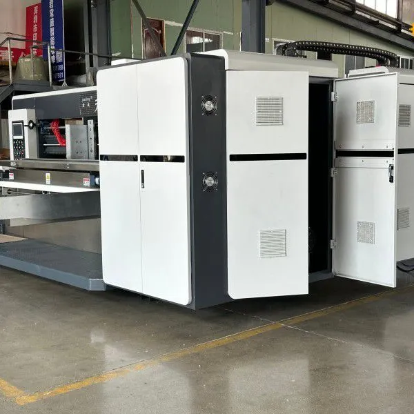 Fully Automatic Corrugated Cardboard Flexo Printing Slotting Die Cutter Machine photo-2
