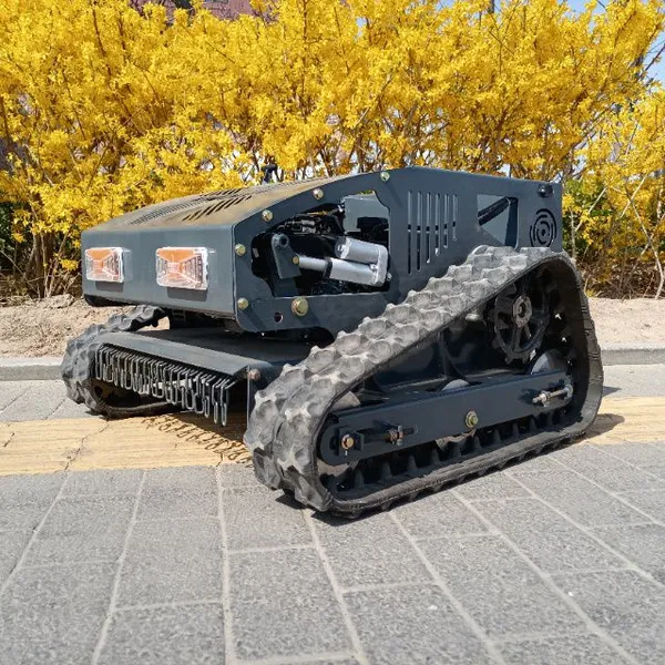 Loncin 196Cc 7Hp Gasoline Engine Electric Battery Remote Track Mower photo-3