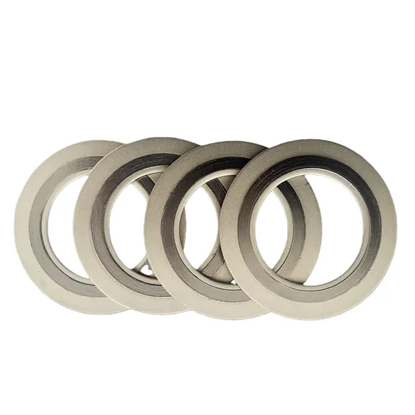 Metal Graphite Spiral Wound Gasket High Temperature Flange Pipe Sealing Gasket photo-3