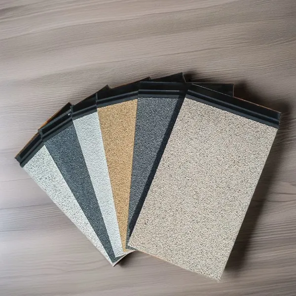 3D Metal Cladding Panel 1.5mm Aluminum with Stone Chip Texture for Architectural Facade