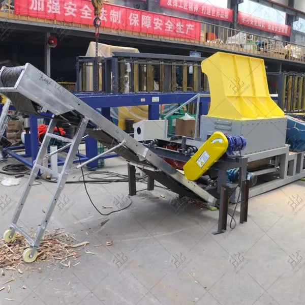 Used Wood Pallet Hammer Crusher Machine Wood Pallet Hammer Mill Shredder photo-3