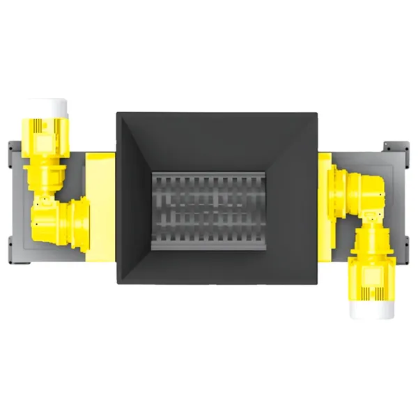 Twin Shaft E-Waste Shredder