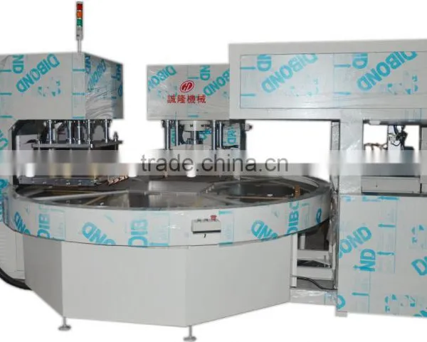 Oil Pressure Automatic Dual Head Rotary Table Welding and Cutting Machine