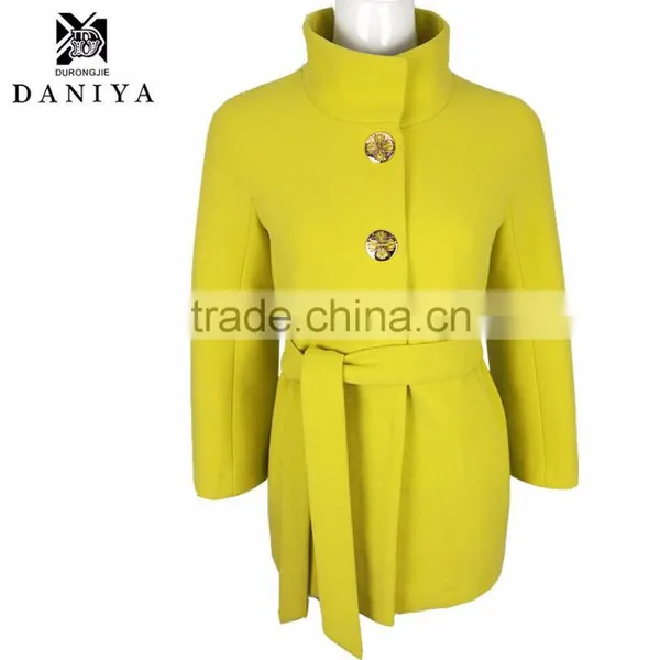 New Arrival Top Fashion Hot Sale Lady Fashion Casual Jeans Coat Cheap Woman Wear Womens Wool Coats