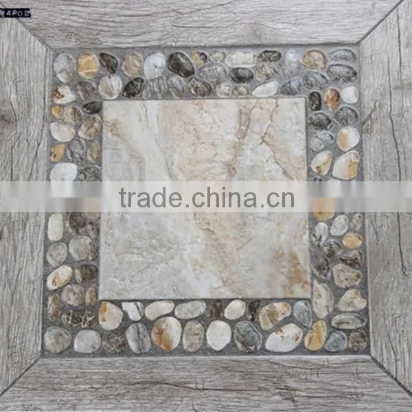 Rustic Glazed Anti Slip Balcony Ceramic Tiles photo-6