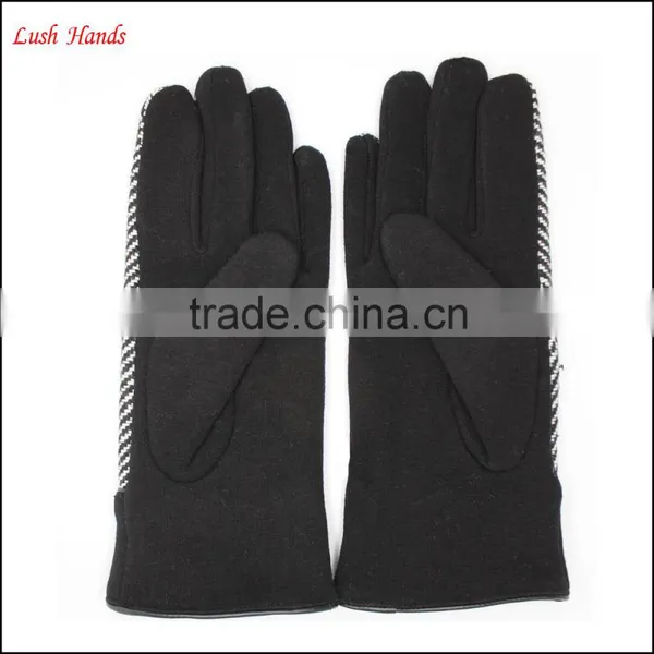 Ladies High-quality Woolen Gloves With Polyester photo-5
