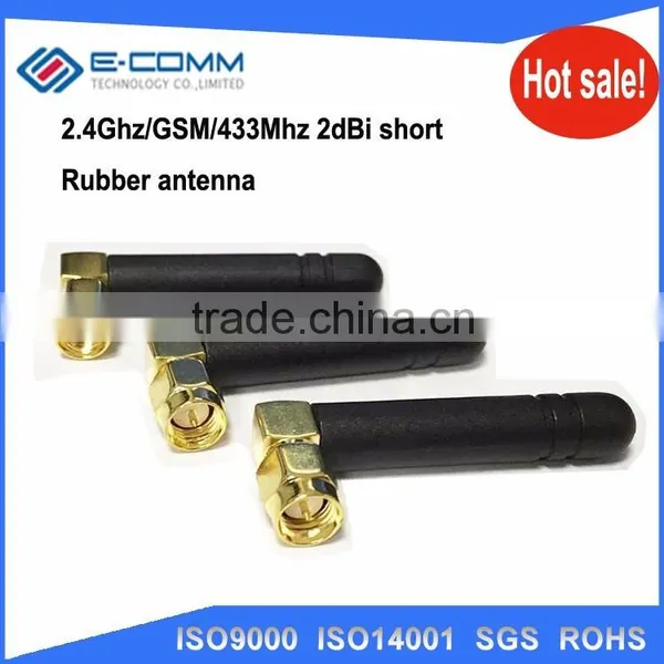 Wholesale High-quality WIFI Elbow Antenna Outside the Glue Stick Antenna 2.4G Short Stick Antenna photo-2
