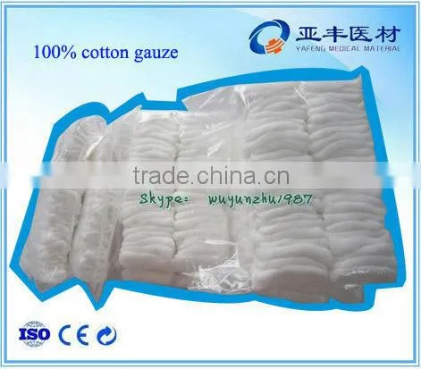 20 Threads Medical Disposable Gauze in Zigzag