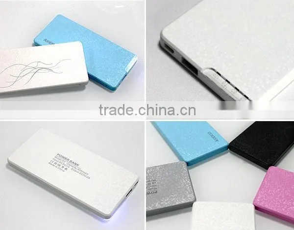 Factory Supply Battery Portable Mobile Power Bank 8000mah photo-2