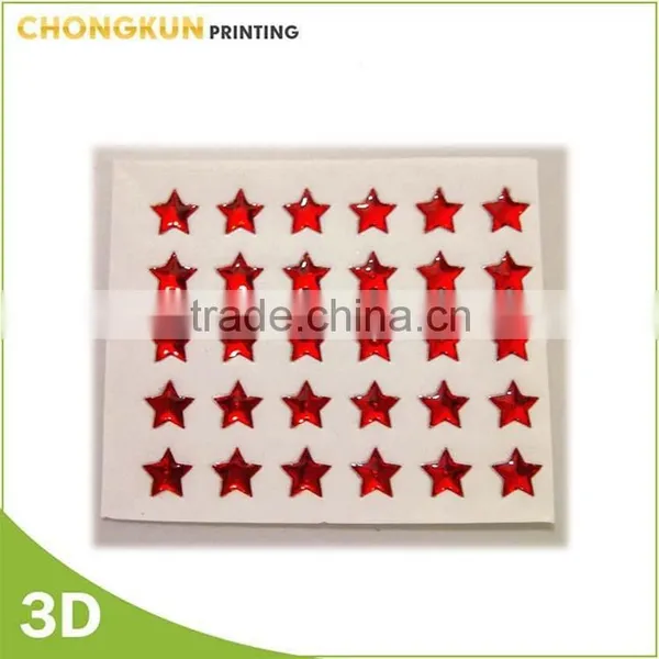 2015 Fashion Customized Toy Gifts 3D Adhesive Puffy Stickers for Kids photo-6