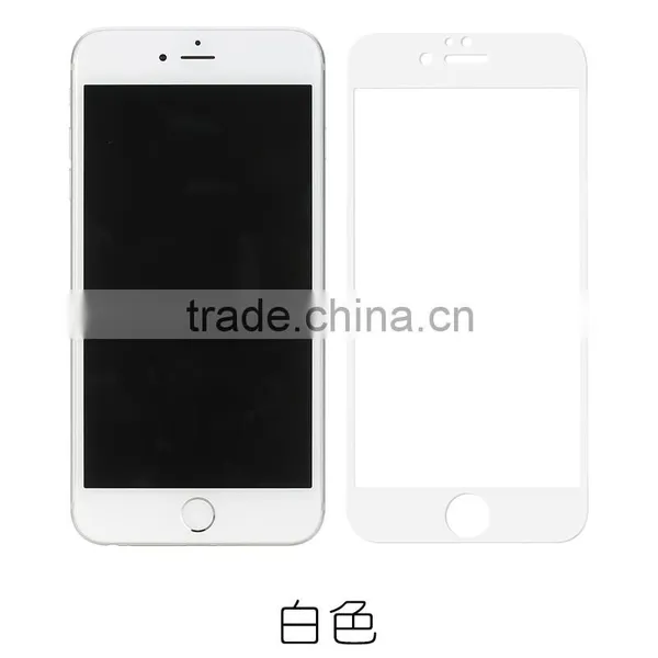 Rock 0.3mm 9H 2.5D Anti Fingerprint Tempered Glass Frosted Screen Protector for IPhoen 6Plus 6s Plus 5.5 White/ Black MT-5739 photo-5