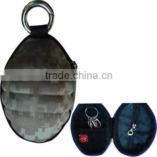Personalized Grenade Shape Key Case