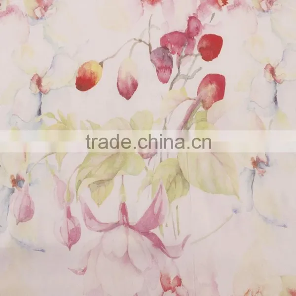 China Supplier Printed Textiles Wholesale 100% Cotton Canvas Fabric for Dresses photo-3