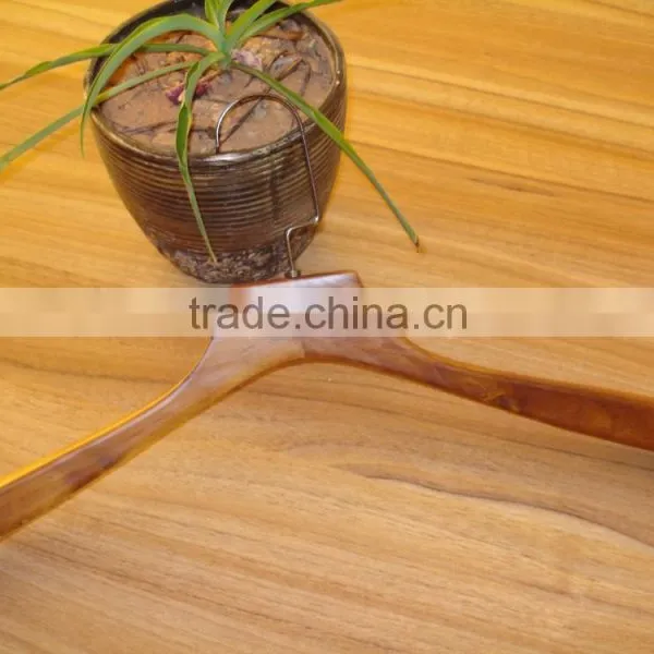 Hot Sale Wooden Hanger With Clips & Wooden Hanger photo-2