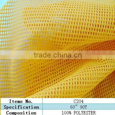 polyester elastic print breathable elastic fabric mosquito net