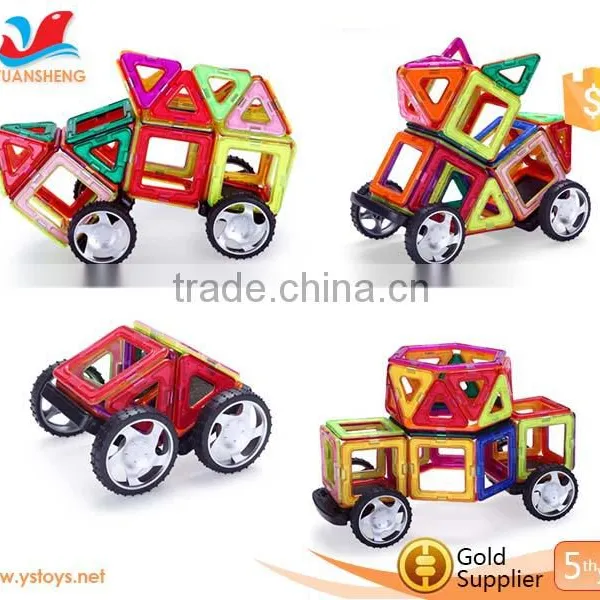 Toys Plastic Magnetic Building Blocks for Kids Magnetic Building Shapes