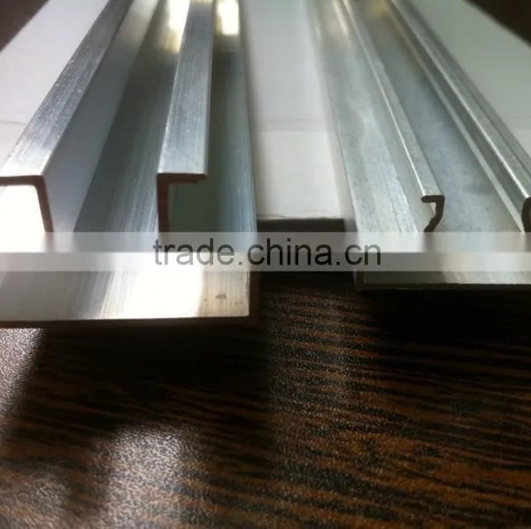Aluminum Slatwall Insert Fitting With MDF Board, Display Showing Stand Aluminum for Algeria Market photo-5
