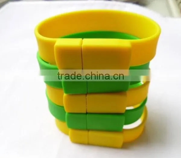 Wrist Band Silicon Usb Flash Drive for Promotional Gift photo-4