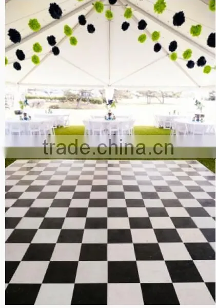 Wedding Night Club Dance Floor Trade Show Floor Tile Interlocking Flooring photo-5