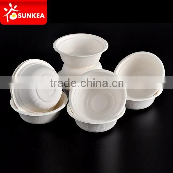 Biodegradable Paper Pulp Bowls for Food and Soup photo-3