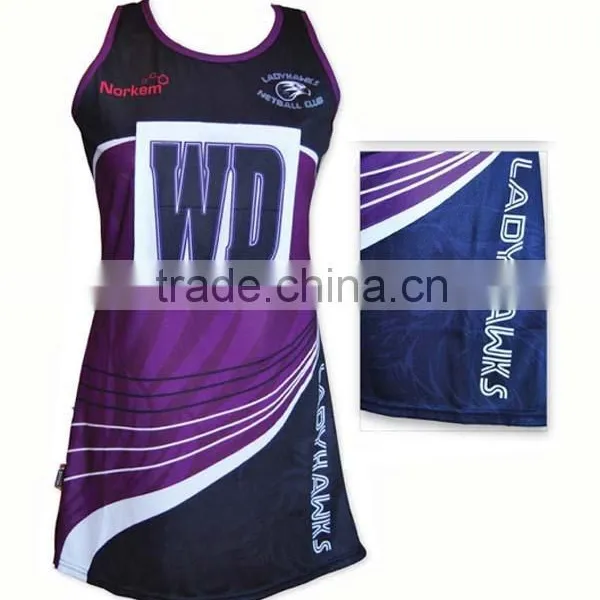 New Design Custom Sublimated Netball Dress photo-2