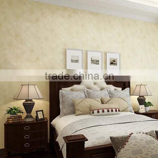 Comfortable Elegant Simple Lattice Decorative Living Room Wallpaper photo-3