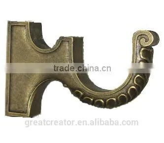 Decorative Drapery Brackets Wall Mounting Brackets