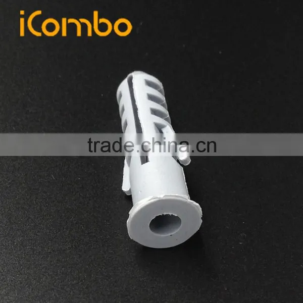 12mm PE Plastic Anchor Wall Screw Plug Universal Expansion Plug photo-3