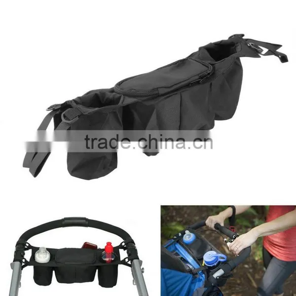 2015 Hot New Cup Bag Baby Stroller Organizer Baby Carriage Pram Buggy Cart Bottle Bags Stroller Accessories Baby Car Bag Newest