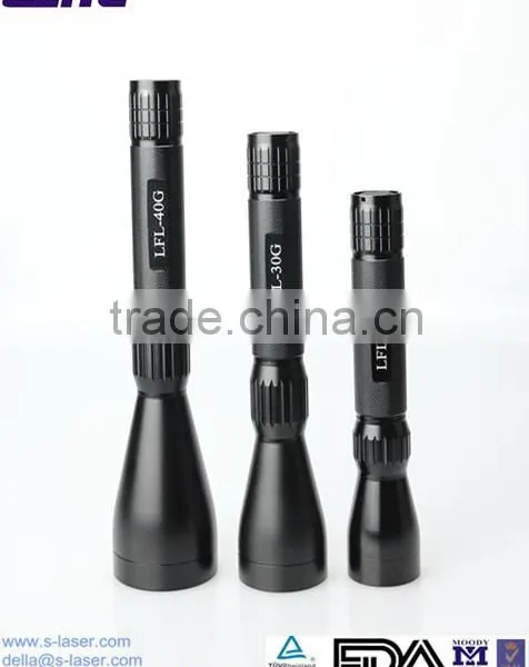 FDA Certified Button Push 20/30/40mw Blue/Red/Infrared Laser Flashlight for Field Search, Outdoor Adventures & Positioning