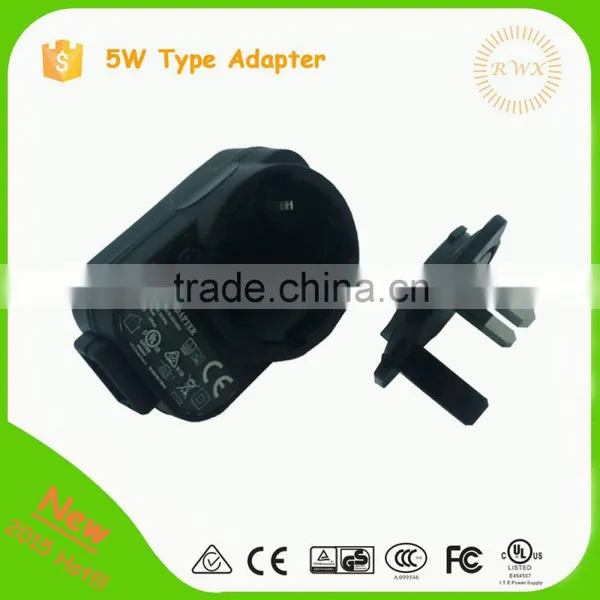 Interchangeable Plug Adapter Power Supply USB Power Adapter photo-2