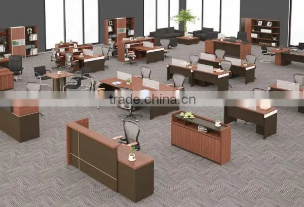 White Environment Painting Modern Executive Desk Modular Office Furniture L-B1504 Quality Choice photo-6