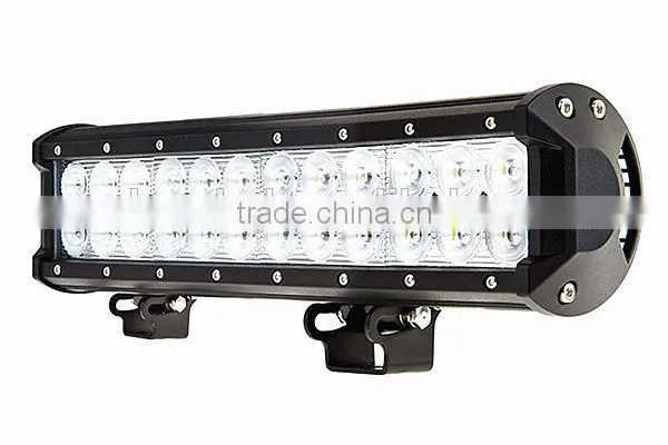 Hot Sale 72w Car Led Light Bar, Double Row off Road Led Light Bars, 12v 24v 12" 72w Led Light Bar Quality Choice photo-3