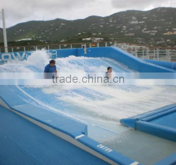 Water Park Popular Amusement Fiberglass Slide Surfing Pool photo-3