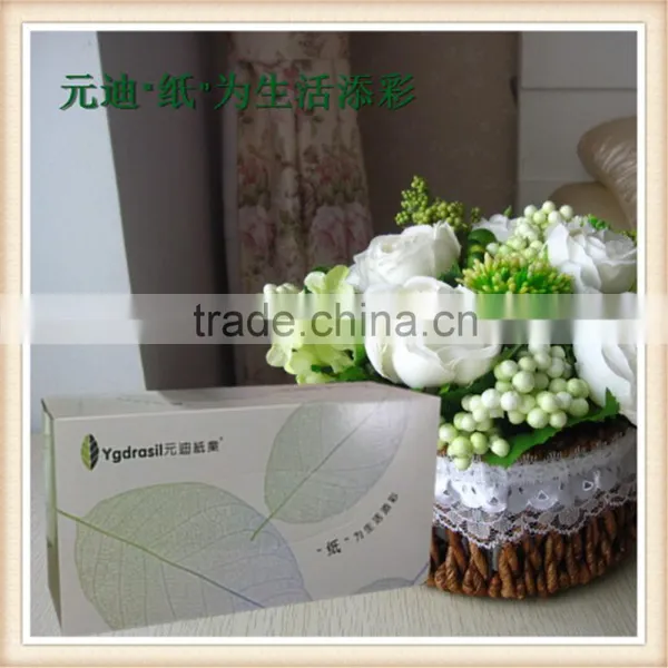 2016--HOT !!Super Soft Virgin Pulp Facial Tissue Box photo-2