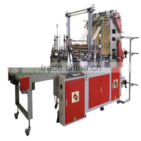 NEW! Dual Servo Motor Driven 2 Line Bottom Sealing Bag Making Machine photo-3