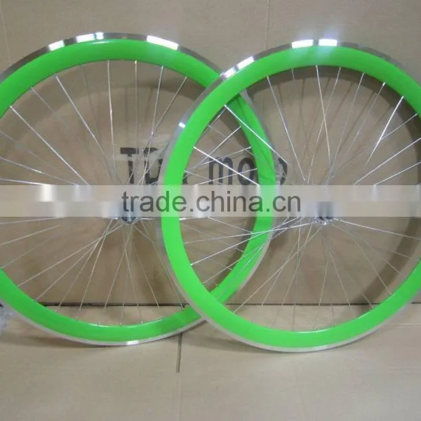 2016 Hot Selling Aluminum Alloy Wheel Set Fixed Gear Wheelset Filpflop Hub Cnc Wheelset China Wheelset Factory photo-6