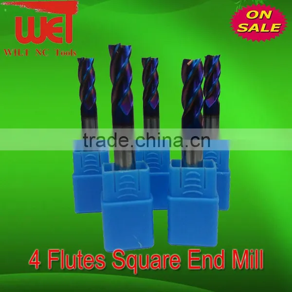 Wholesale Carbide 4 Flutes Carbide Square End Mills