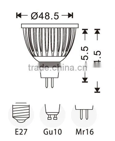 5W COB Spotlight (SC-C101B-5W) photo-2
