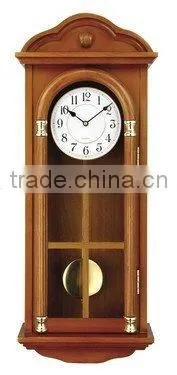 Wooden Pendulum Quartz Wall Clock