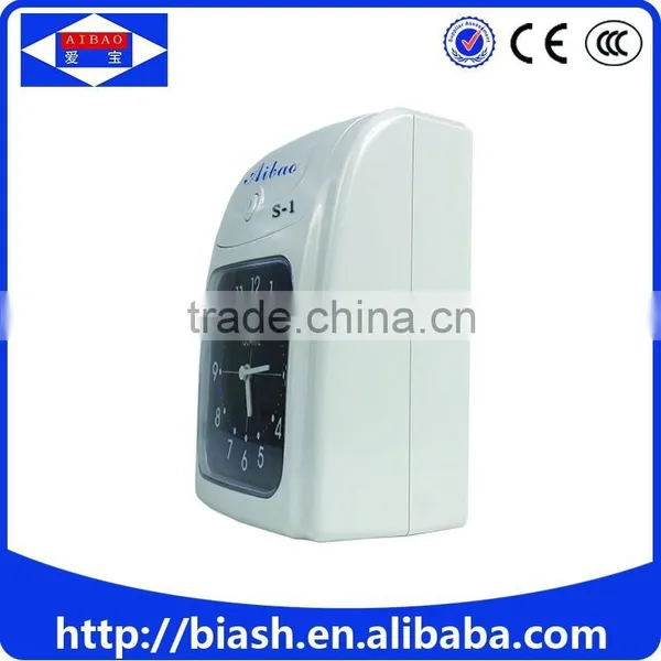 Analogue Time Card Punch Time Record Attendance Machine Price photo-3