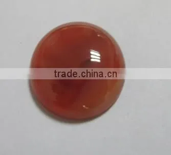 Red Carnelian 25mm Round Cabs-loose Red Gemstone and Semi Precious Stone Cabochon Beads for Jewelry Components
