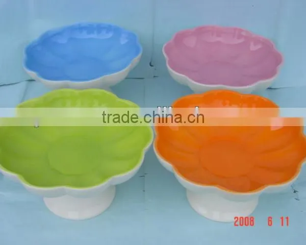 Ceramic Cake Stand, Cake Plate With Stand photo-4