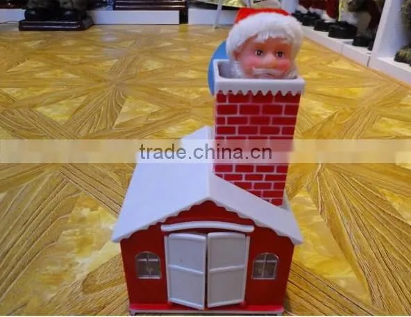 Christmas Gift 2015 Santa Get Down the Chimney